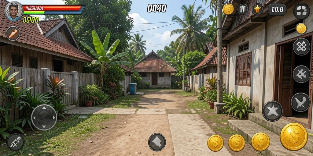 Antarmuka pengguna yang sederhana dan menarik.