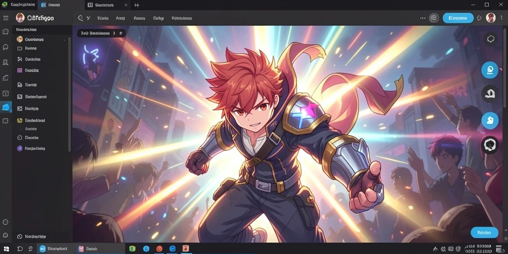 Visual menakjubkan dari dunia dalam game.