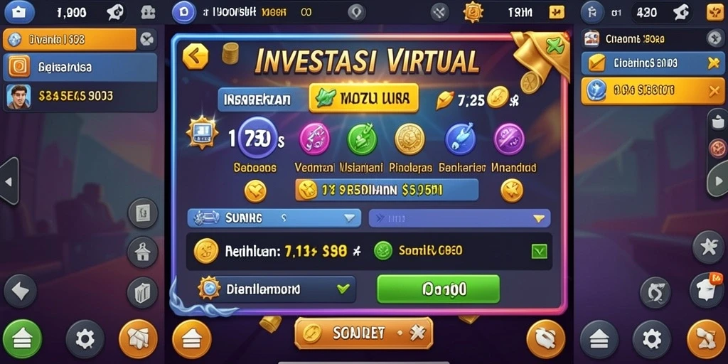 Screenshot menampilkan karakter unik dalam aksi.