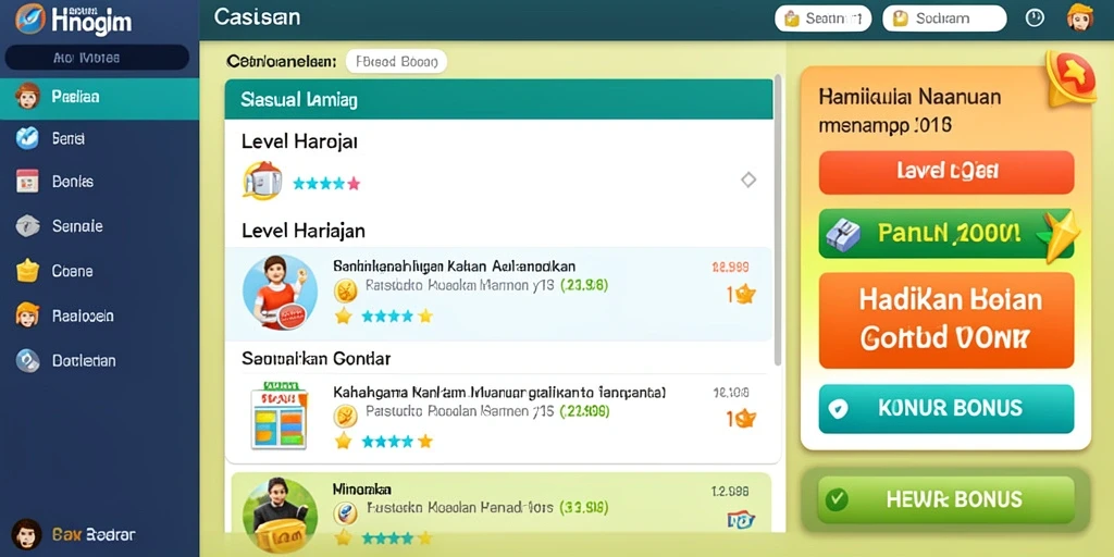 Tampilan antarmuka yang menarik dan mudah digunakan.