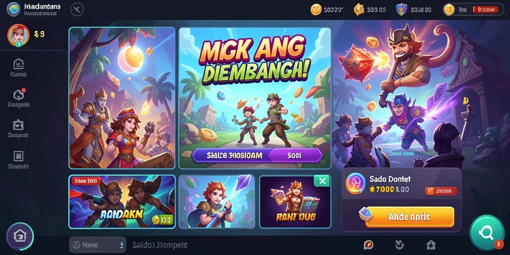 Tampilan antarmuka yang menarik dan ramah pengguna.
