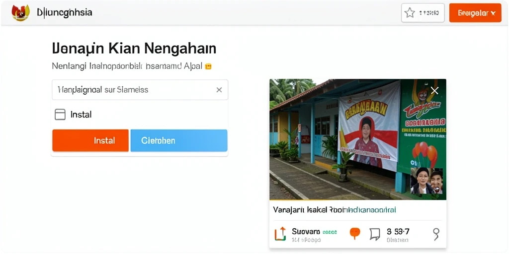 Tampilan antarmuka yang ramah pengguna.
