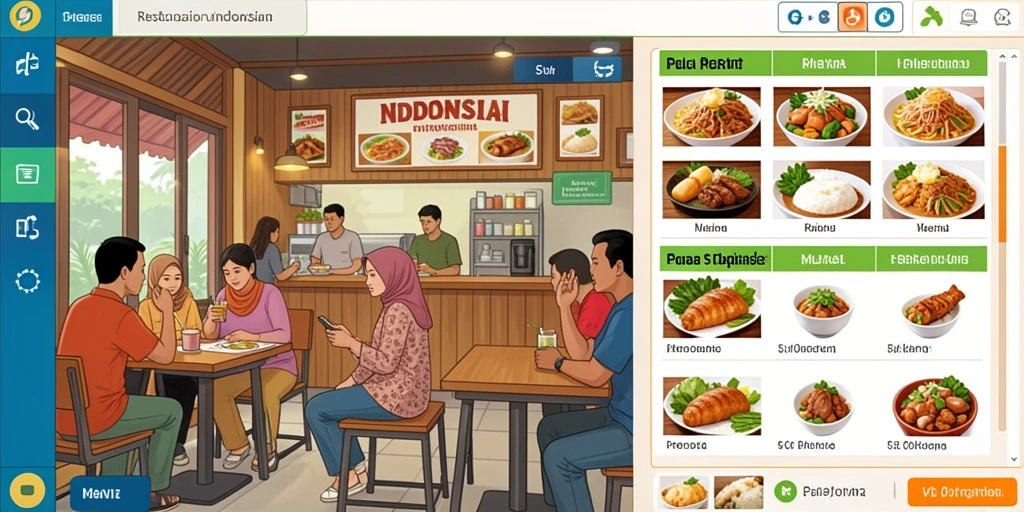 Tampilan antarmuka yang ramah pengguna.